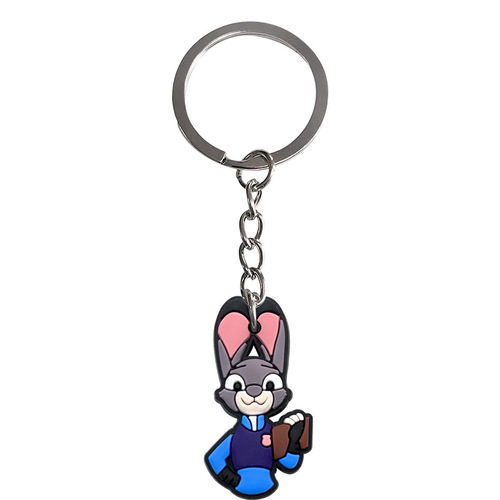 Crazy Animal City 20 key chains gift key chain accessories diy schoolbag pendant pvc soft rubber bag accessories
