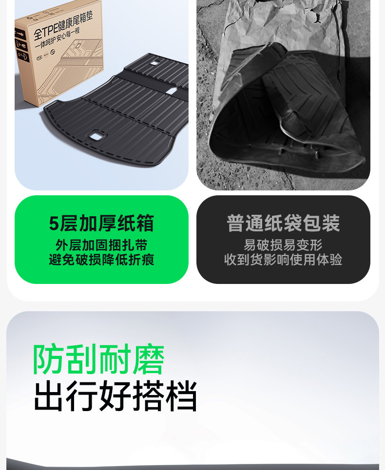 Suitable for 26 models of the Sea Lion 05DMi/EV, TPE integrated trunk mat, modified foot mat accessories