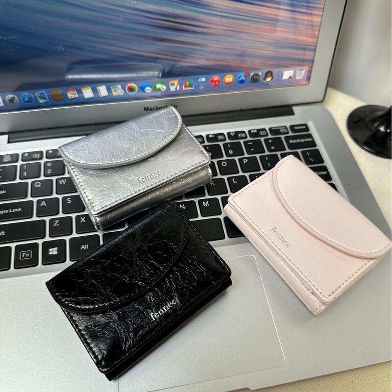 Fennec Minimalist Oil Wax Leather 70% off Wallet Korean-Style Niche Designer Exclusive for Cross-Border Wholesale/Dropshipping Customization