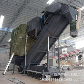 集装箱水泥粉倒料机 码头集装箱装灰机 移动式集装箱倒灰机图片