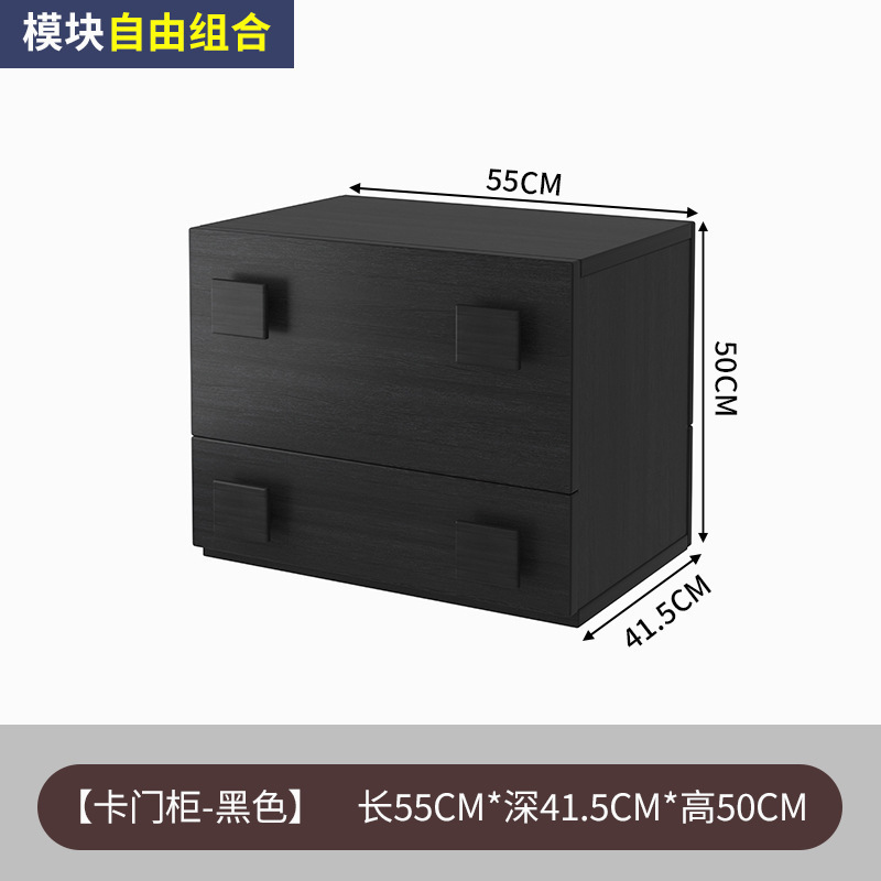 Gabinete de puerta de estilo medieval retro cabina de cabezal de cama dormitorio almacenamiento simple gabinete de televisión sala de estar armario combinado