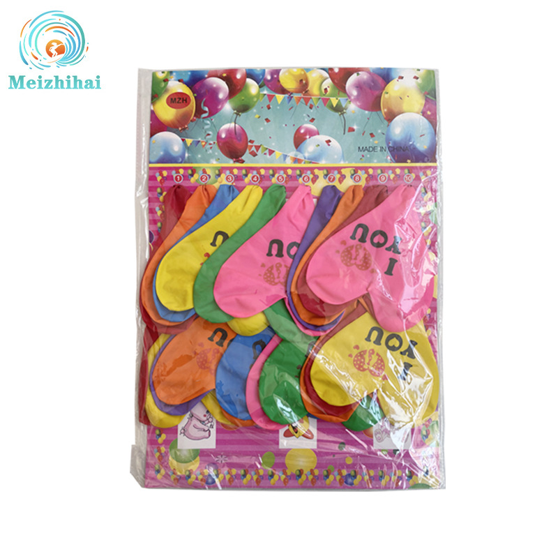 Especial en forma de globo de juguete al por mayor tarjeta colgante tarjeta globo completo empuje regalo Tarjeta de juguete globo