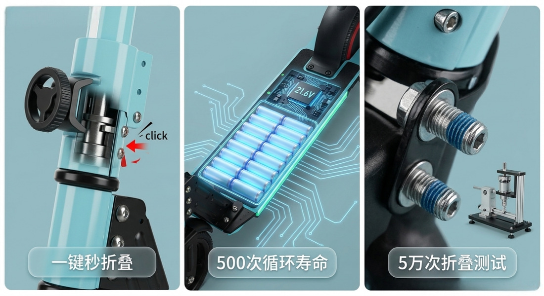 6.3-Inch Foldable Children's Electric Balance Scooter, Rechargeable Portable Two-Wheeled Scooter, Direct Wholesale from Cross-Border Factory