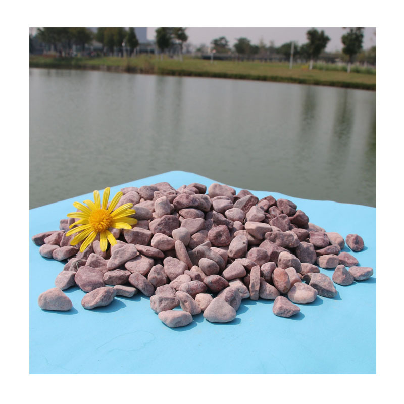 ɽ԰ֹʯ·3-5cmԲκɫ껨ʯʯС·ͼ