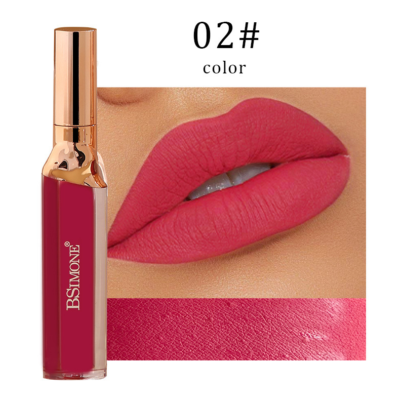 Casual Solid Color Liquid Lip Glaze display picture 14