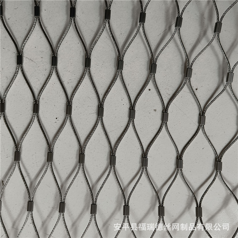 供应304不锈钢防坠绳网，不锈钢安全防护网