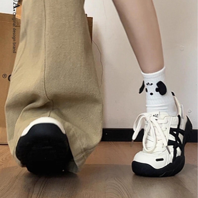 厚底德训鞋女款2025新款秋季软底女鞋阿甘老爹鞋百搭休闲运动鞋子|undefined