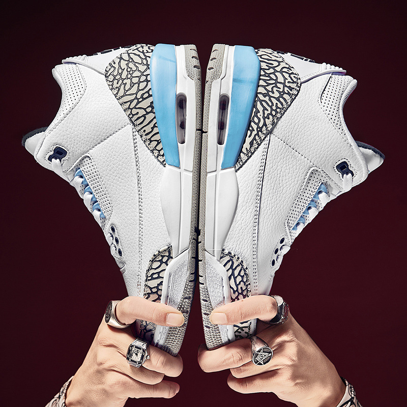 Putian fábrica al por mayor zapatos de los hombres populares zapatos de las mujeres zapatos corrientes puro original AJ3 baloncesto zapatos pareja casual zapatilla de deporte