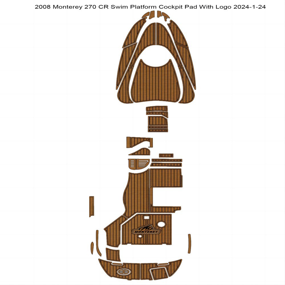 2008 Monterey 270 CR  游艇船舶EVA柚木地板 亚马逊eBay热销