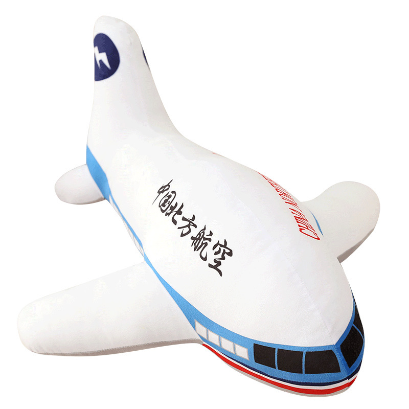 Simulación de dibujos animados de aviones de China Airlines almohada modelo de avión juguetes de peluche para niños muñecas de regalo image 5