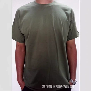 工厂定制150克纯棉圆领圆筒无缝T恤   数码直喷印花T恤定做