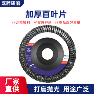 Shengxiang brand thickened 75 rubber cover louver impeller polishing plate flat abrasive cloth wheel polishing plate factory wholesale