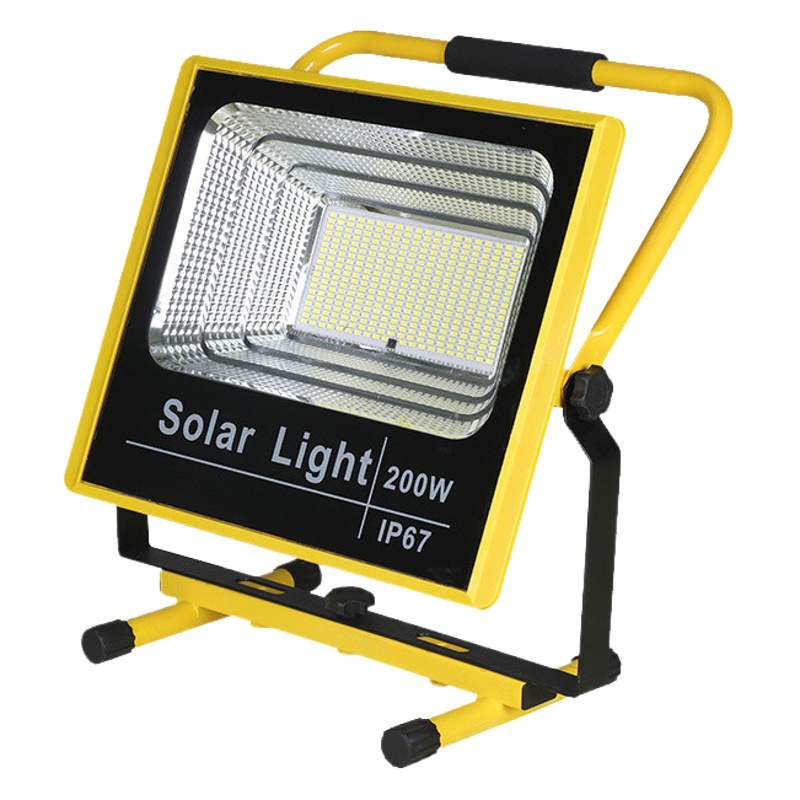 Luz de inundación recargable LED Iluminación súper brillante para control de inundaciones Luz portátil para exteriores Luz de búsqueda impermeable Luz de emergencia del sitio