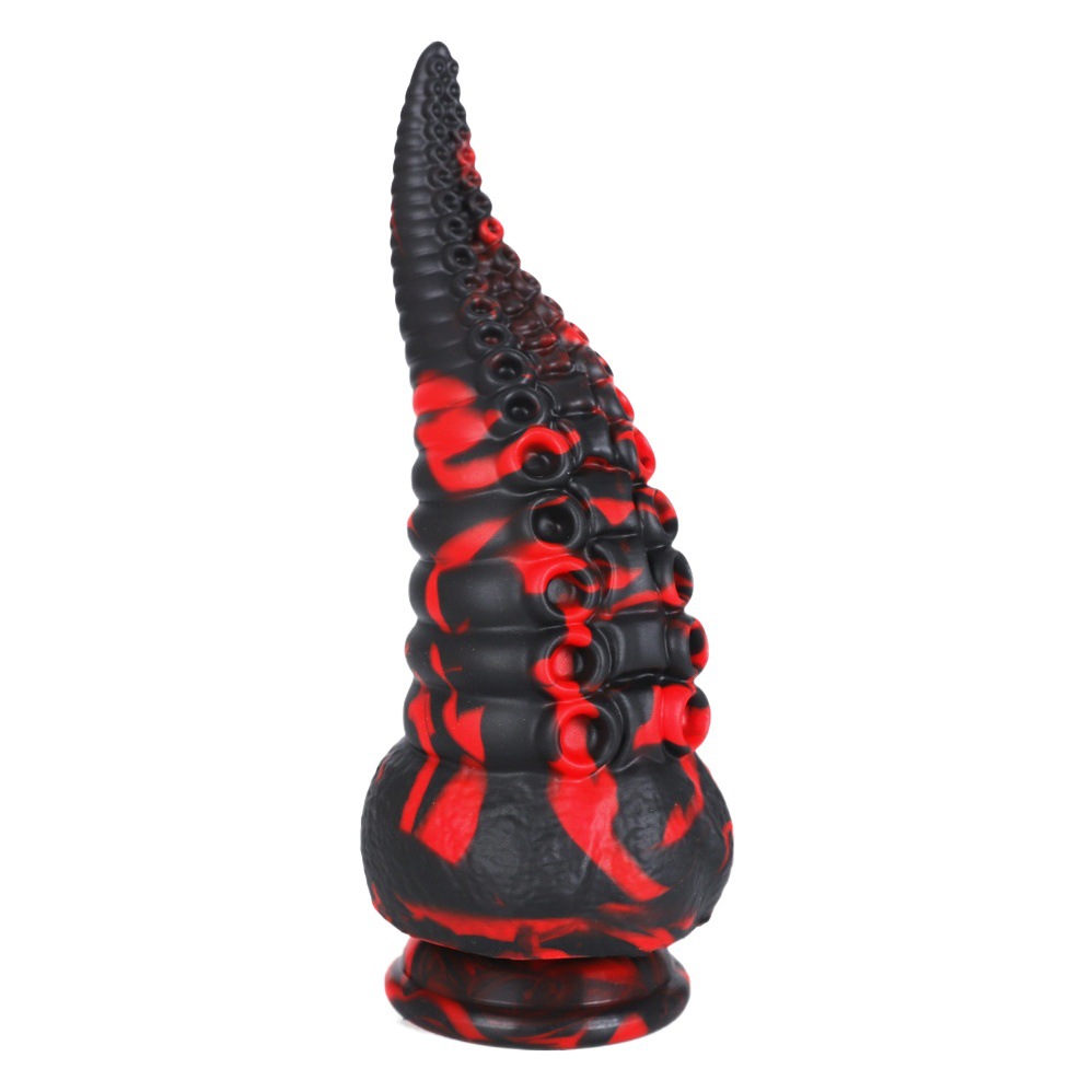 Silicona líquida color mezclado pulpo anal plug anal suave unisex de forma especial expansor anal dildo pene
