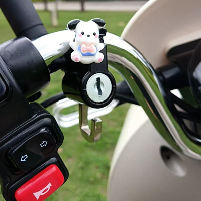 Lock Hook, Helmet lock - helmet-lock-resin-sitting-dog