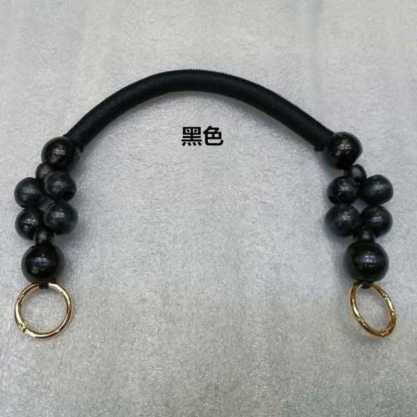 Black+shallow gold spring buckle