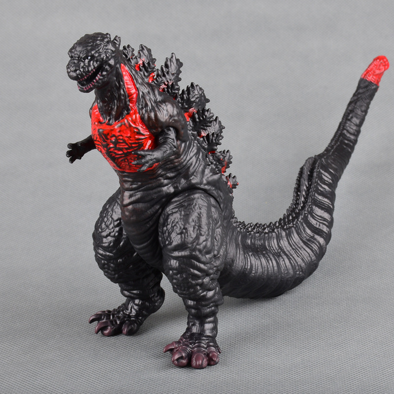 2Nd Generation True Planet Space Singularity Red Lotus Toho Westwood Original Iron Man Soft Plastic Dinosaur Figure Model