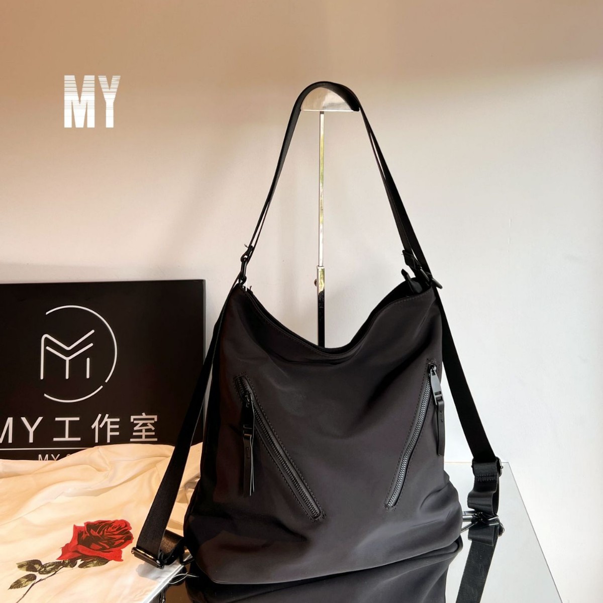 Foreign Trade Recommended Bags for Women 2025 New Foreign Trade Large-Capacity Handbags European and American Middle-Aged Shoulder Crossbody Bags