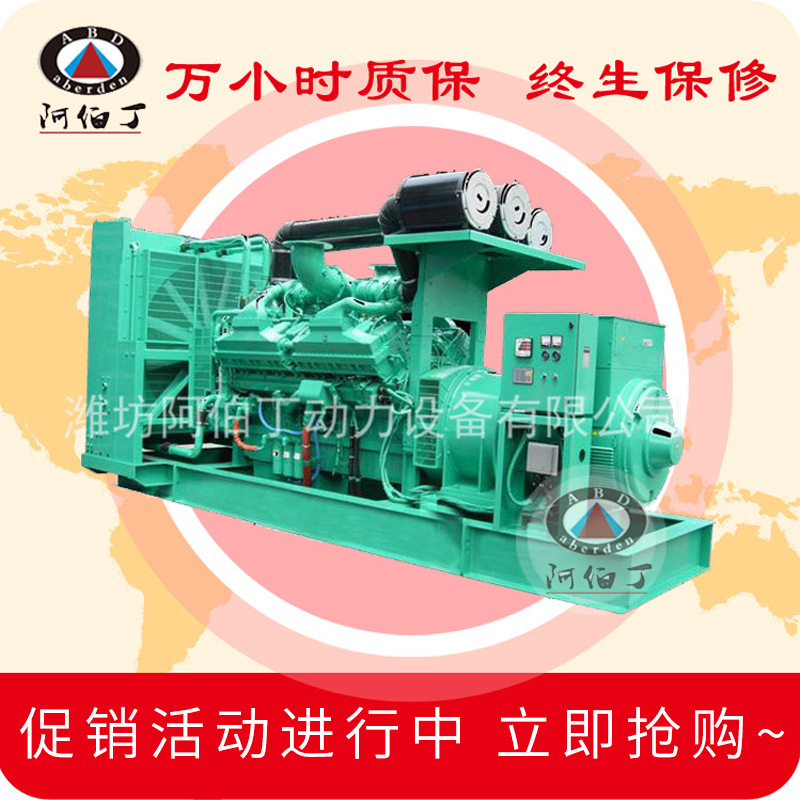 厂家批发大型重庆康明斯700KW柴油发电机组700KW柴油纯铜无刷电机