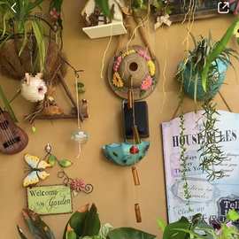 99款 花园装饰品 挂件 风灯 喂鸟器 地插 花架 风铃 流水件麦太保