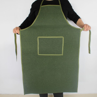 Canvas Apron Manufacturer Thickened Labor Protection Apron Welding Oil-Proof and Scratch-Proof Wholesale Workshop Protective Canvas Apron