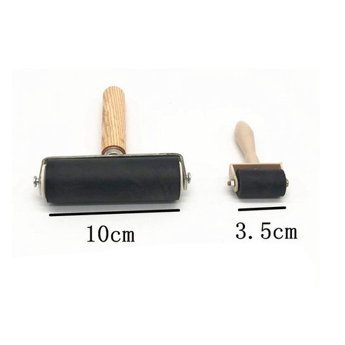 Printmaking roller printmaking ink oil roller mimeograph roller art roller rubbing knurling rubber roller tool roller