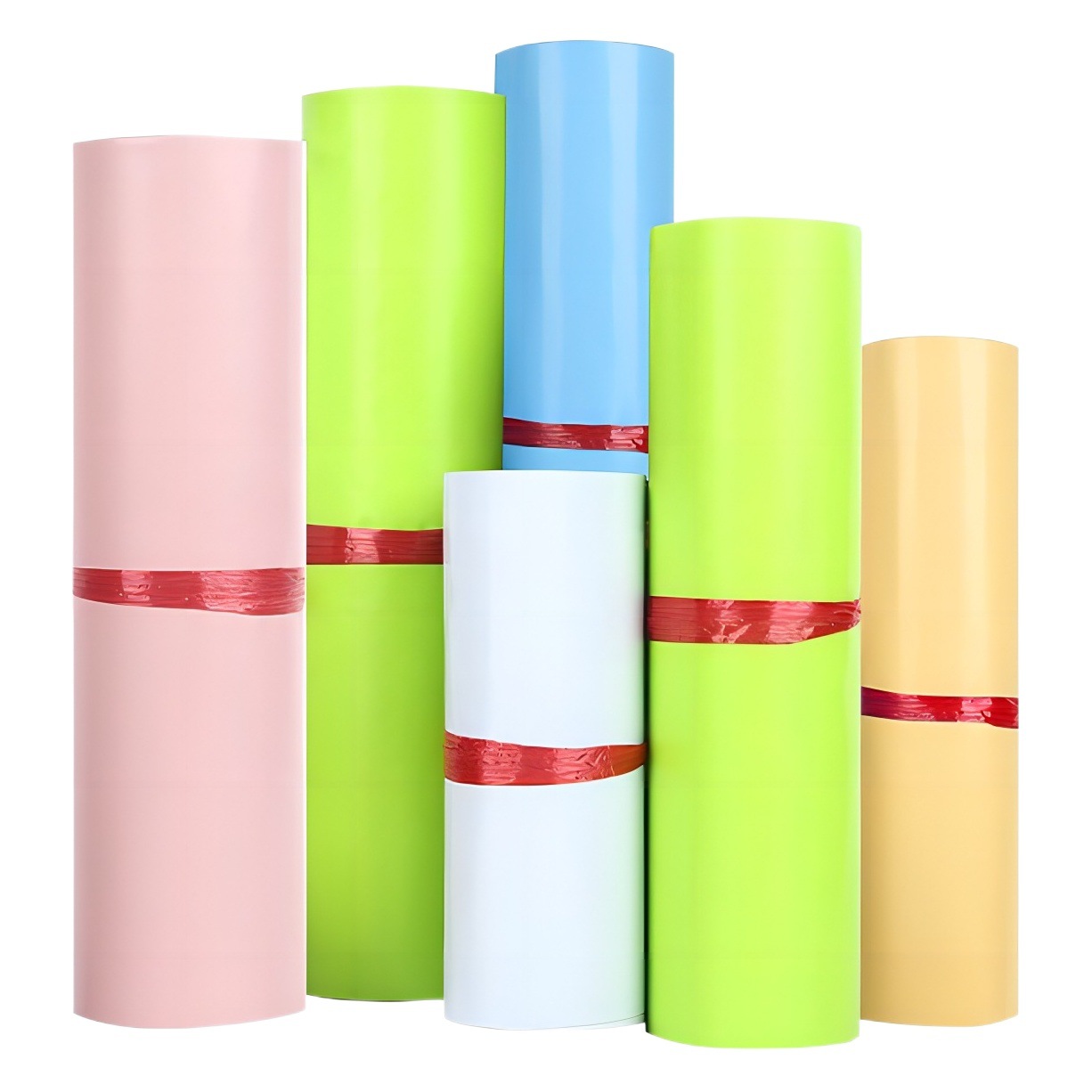 Bolso expreso blanco engrosado Rosa ropa bolsa de embalaje albaricoque bolso expreso grande Bolso expreso negro al por mayor