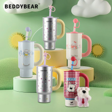 2025新款保冷保温杯大容量水杯女生巨无霸吸管杯巨润系列冰霸杯子