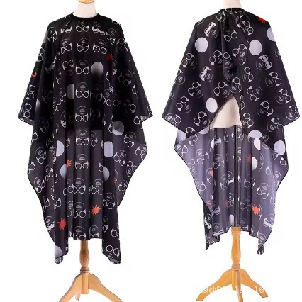 Fabricante spot salón peluquería corte de pelo tela antiadherente estilo europeo y americano simple tinta herramientas de corte de pelo tendencia