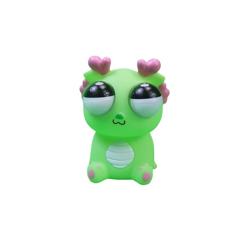 Three dimensional dinosaur, toy, slime, anti-stress