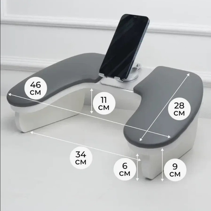 New Model of Nail Art Hand Pillow, Exclusively Available on Amazon for Beauty Salons, Simple Workbench with Phone Holder, Direct Sales from the Manufacturer