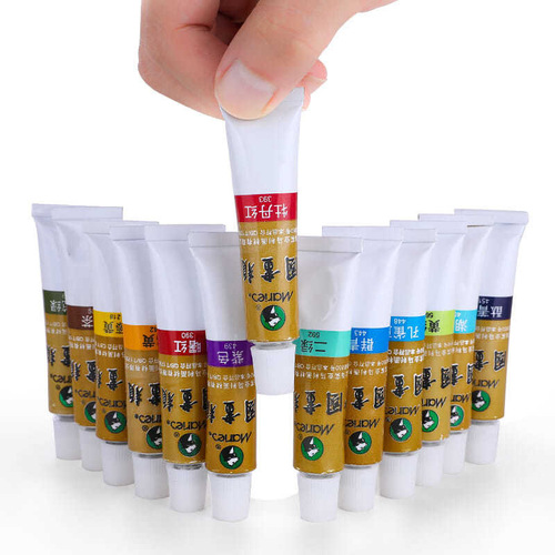 Marley Chinese painting pigment single 64 Chinese painting pigment 36 colors ink painting 12ml landscape meticulous student 24 colors