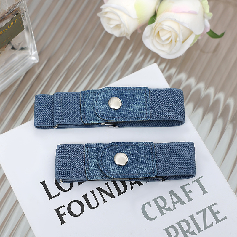 Lazy Elastic Waistband Women's 2025 New Pants Waist Tightening Artifact Jeans Waist Belt Pants Waist Reduction