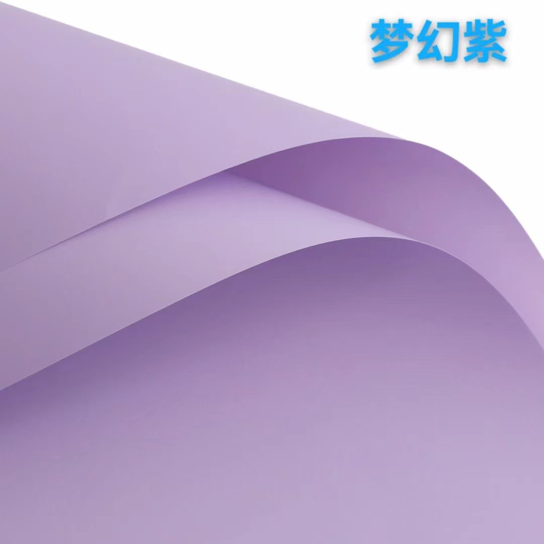 Lizhuran color sólido espesado primer rollo de papel de amor impermeable OPP floral papel de embalaje 56 * 10Y rollo de papel de embalaje