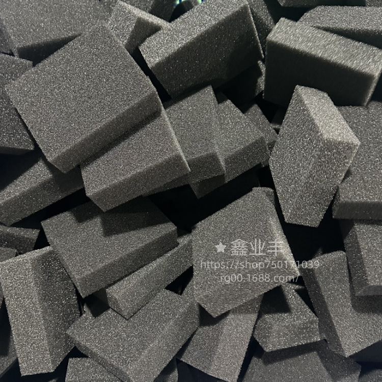 定制白色高密度发泡海棉汽车清洁海绵25KG黑色高密度清洁海绵擦