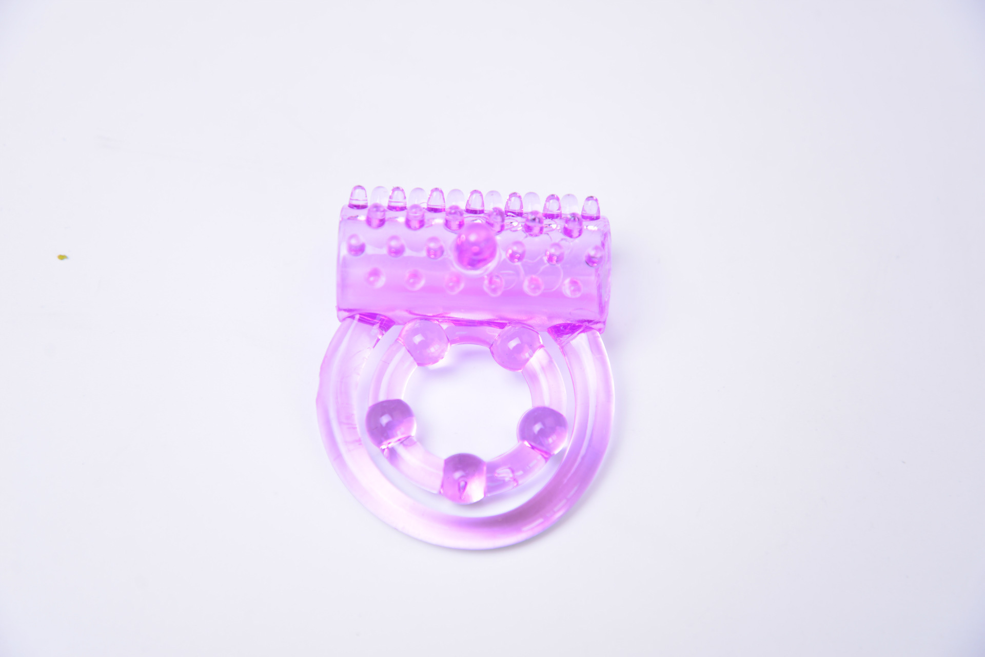 Yuechao Concentric Dual Delay Ring, TPE Cock Ring for Longer Lasting, Classic Blue Model — detail image 15