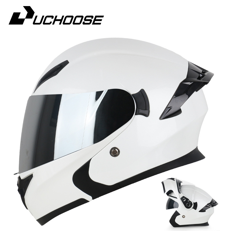 Casco de motocicleta certificado 3C con Bluetooth seguro retro ciclismo completo cubierto por todas las estaciones universal