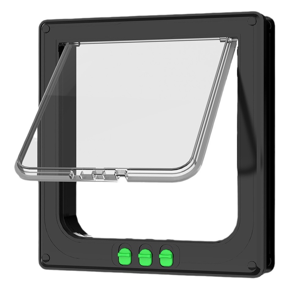Cross-border supply new upgrade ABS cat door dog door hole free access pet door cat kennel pet supplies