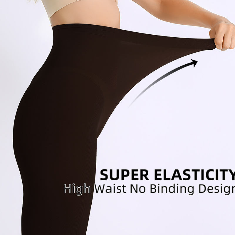 Medias para mujeres europeas y estadounidenses gruesas anti-gancho alambre arbitrario cortar multicolor belleza de la piel sexy invisibles no se caen de las pantalones