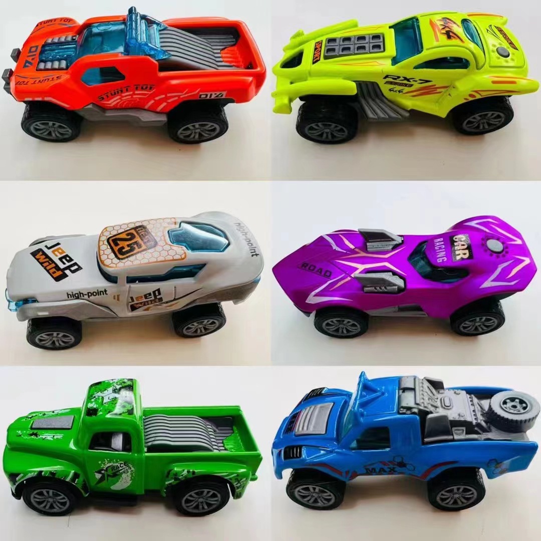 Coches de aleación mini coches de juguetes para niños al por mayor puestos de carga de azúcar modelo de automóvil de simulación