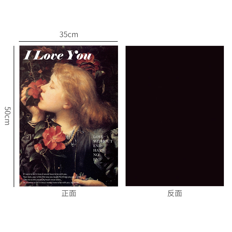 Floristería floral papel de flores al por mayor pintura al óleo serie Arte ramo papel de regalo romántico jardín de flores papel de regalo