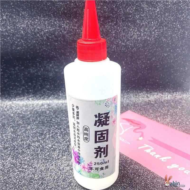 Agente formador de agua de hadas formador de agua Slime Wudu agua falsa para hacer material de barro conjunto de goma espumante niña