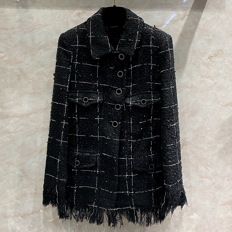 Quality design autumn long jacket