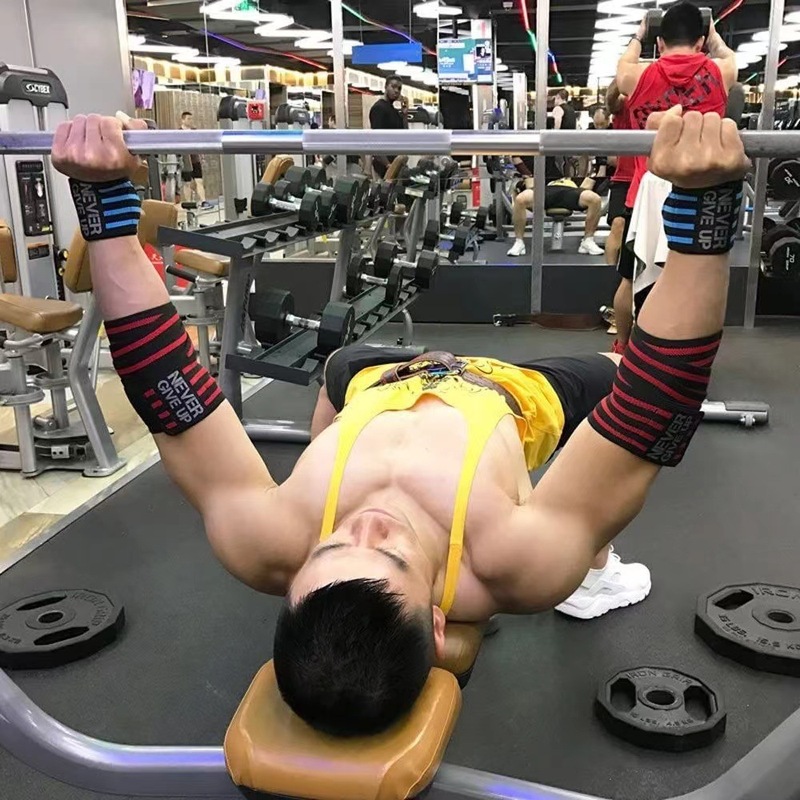 フィットネス肘パッド、男性用包帯、重量挙げスポーツ用品、手袋、ベンチプレス、パワーリフティングリストバンド、プロフェッショナル|undefined