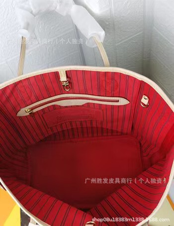 跨境批发新款neverfull中号托特包大容量手袋单肩包子母包|undefined