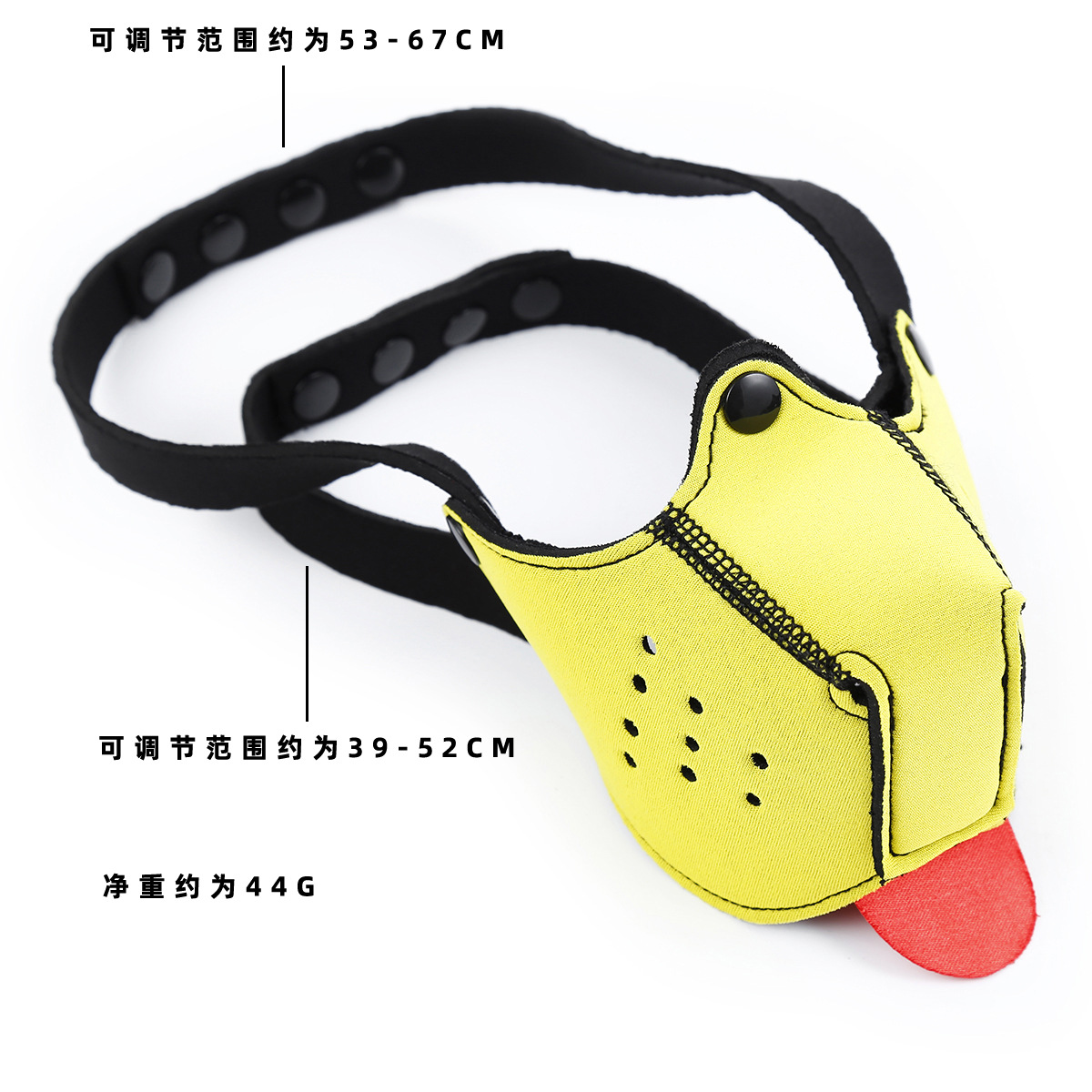 New product: dropshipping one-piece disassembled mouth dog headgear, dog-shaped mouth gag, mouth restraint, couple&rsquo;s toy, bondage and erotic accessories.