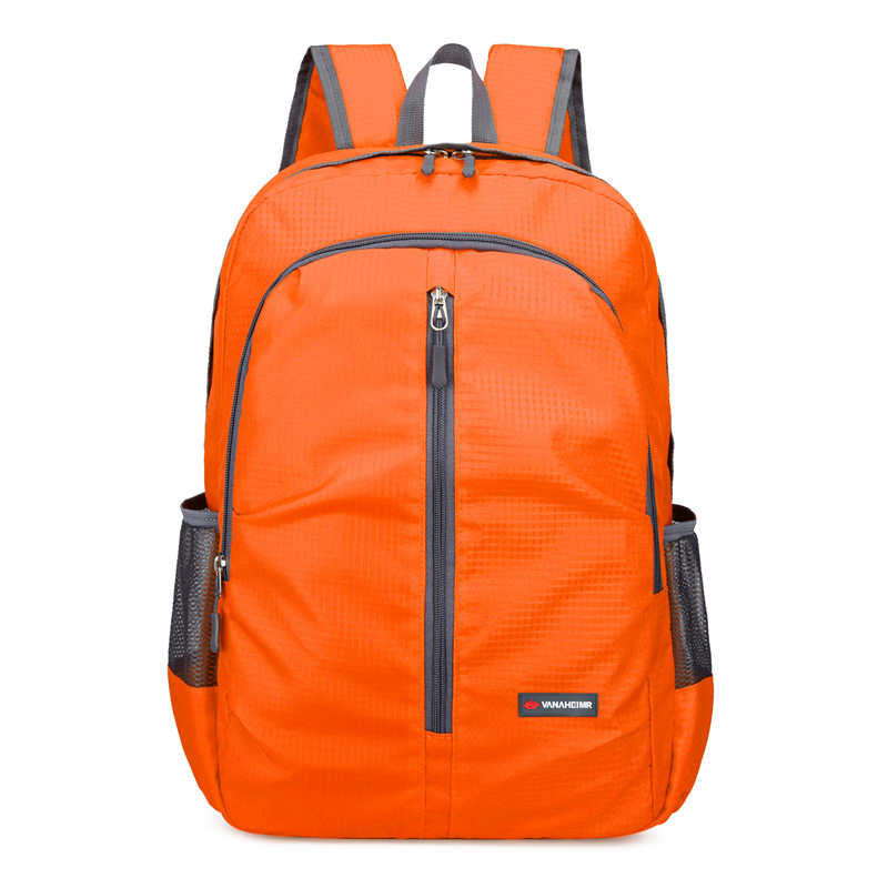Outdoor sports and leisure hiking backpack, large capacity cycling foldable storage bag, stylish, lightweight and multifunctional shoulder bag.
