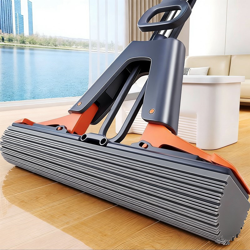 2025 New Model Foldable Sponge Mop, Hands-Free Washing, Household Water-Absorbing Cleaning Tool, Sponge Mop for Effortless Cleaning, a Must-Have for Lazy People 2025 New Model Foldable Sponge Mop, Hands-Free Washing, Household Water-Absorbing Cleaning Tool, Sponge Mop for Effortless Cleaning, a Must-Have for Lazy People