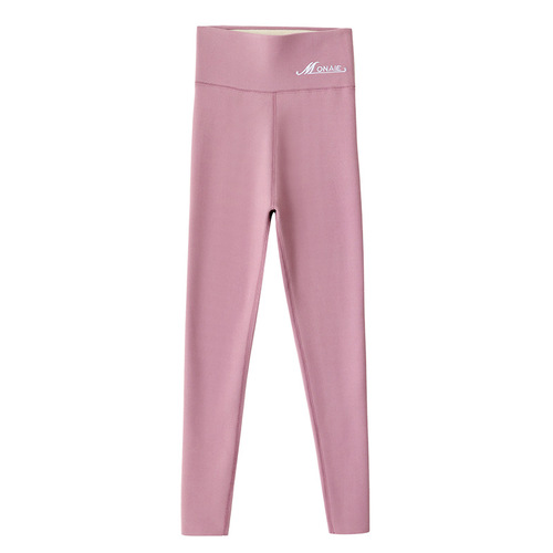 Women's Autumn/Winter Fleece Leggings with Added Warmth, Thick High-Waisted Insulated Leggings for a Sleek and Slim Fit, Invisible, Self-Heating Innerwear Lining