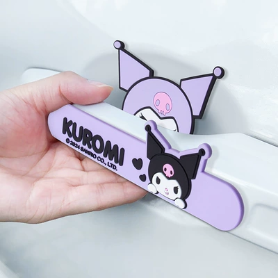 Kulomi car door anti-collision strip anti-scratch sticker door anti-collision sticker rearview mirror protective sticker cute silicone strip